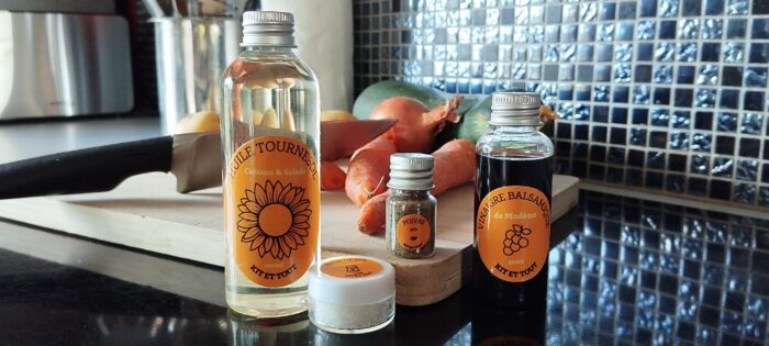 Tous les condiments nécessaires pour des vacances sans prise de tête avec le kit kit et tout